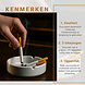 Discountershop Round White Ashtray Ceramic Ø8.8 cm – Glass Table Ashtray Indoor & Outdoor – Terrace Ashtray, Hotel Ashtray, Cigarette Ashtray Discountershop Round White Ashtray Ceramic Ø8.8 cm – Glass Table Ashtray Indoor & Outdoor – Terrace Ashtray, Hotel Ashtray, Cigarette Ashtray