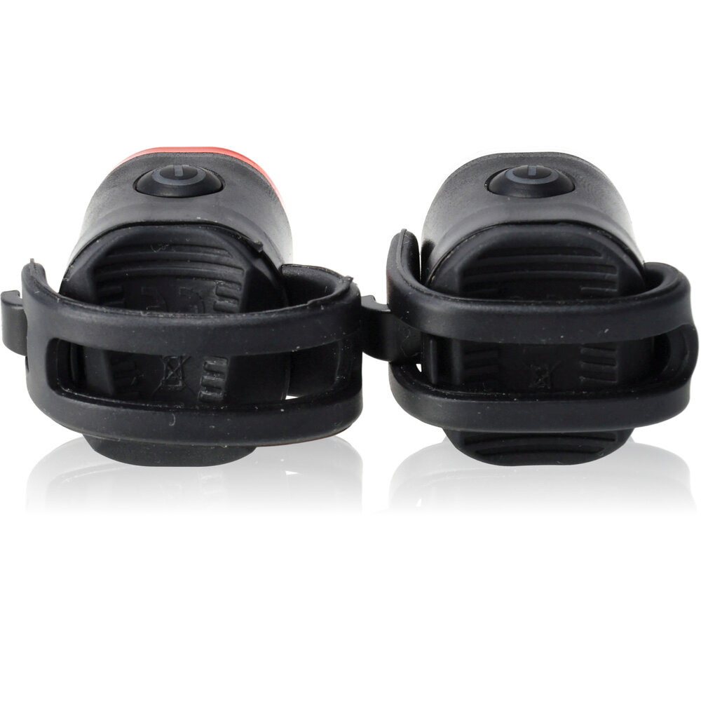 Discountershop LED Fietsverlichting Set USB Oplaadbaar – Waterdichte Fietsverlichting Voor & Achter – Veilige Fietsverlichting voor Kinderfiets, Mountainbike, Racefiets & E-Bike