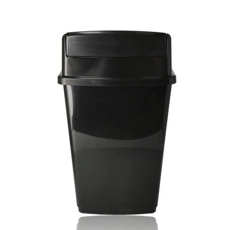 Discountershop Swing Prullenbak 50L – Kunststof Afvalemmer met Schommeldeksel – Vuilnisbak met Schommel voor Keuken, Badkamer en Kantoor Discountershop Swing Prullenbak 50L – Kunststof Afvalemmer met Schommeldeksel – Vuilnisbak met Schommel voor Keuken, Badkamer en Kantoor