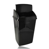 Discountershop Swing Waste Bin 50L – Plastic Waste Bin with Swing Lid – Waste Bin with Swing for Kitchen, Bathroom and Office Discountershop Swing Waste Bin 50L – Plastic Waste Bin with Swing Lid – Waste Bin with Swing for Kitchen, Bathroom and Office