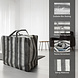 Discountershop Large 80L Storage Bag with Zipper – Heavy-Duty Storage Tote for Duvets, Clothes, Toys & Garden Cushions – Foldable Big Shopper with Zipper – Laundry, Travel & Moving Bag