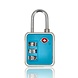 Discountershop TSA Lock – 3-Digit Combination Travel Lock for Luggage, Suitcases & Bags – TSA Approved Padlock – TSA Certified Lock for Travel – Buy TSA Luggage Lock in 3 Colors Discountershop TSA Lock – 3-Digit Combination Travel Lock for Luggage, Suitcases & Bags – TSA Approved Padlock – TSA Certified Lock for Travel – Buy TSA Luggage Lock in 3 Colors