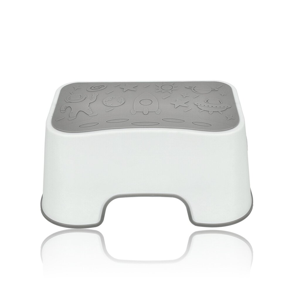 Discountershop Multifunctional Step Stool – Plastic Step Stool for Kids and Adults – Kitchen, Toilet, and Bathroom Stool – 100KG Capacity – Pink, Blue, or Grey