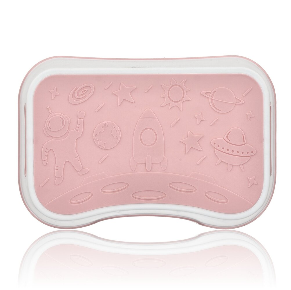 Discountershop Multifunctioneel Opstapkrukje Kunststof – Opstapkrukje Roze, Blauw of Grijs – Stevig Keukenkrukje, Toiletkrukje & Kinderkrukje – 100KG Draagvermogen