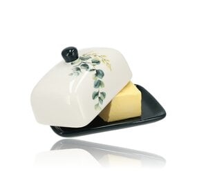 Discountershop Botervloot Kopen – Keramische Botervloot met Deksel – Duurzaam Boterbakje & Boterdoos van Porselein – Boter Bewaardoos & Kaascontainer voor Keuken en Picknick Discountershop Botervloot Kopen – Keramische Botervloot met Deksel – Duurzaam Boterbakje & Boterdoos van Porselein – Boter Bewaardoos & Kaascontainer voor Keuken en Picknick