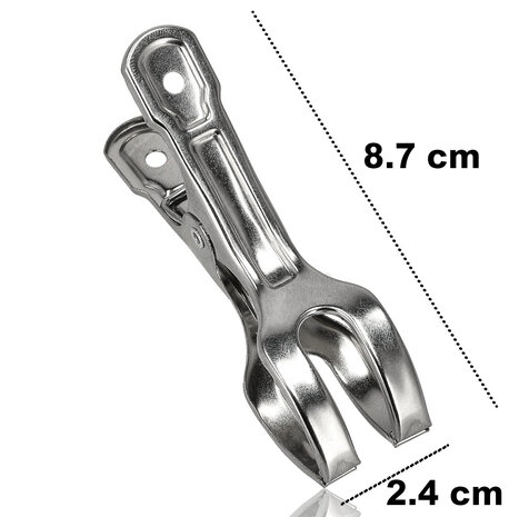 Discountershop Wasknijpers RVS 4-Stuks – Metalen Wasknijper Groot – Roestvrijstalen Papierklem en Foto Clip – Sterke Handdoek Knijpers voor Kleding, Waslijn, Wasrek en Kantoor Discountershop Wasknijpers RVS 4-Stuks – Metalen Wasknijper Groot – Roestvrijstalen Papierklem en Foto Clip – Sterke Handdoek Knijpers voor Kleding, Waslijn, Wasrek en Kantoor