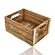 Discountershop Wooden Box Set – Wooden Boxes and Wooden Boxes for Storage Box, Fruit Boxes, Wooden Bins, Wooden Storage Chest and Storage Boxes – Perfect for Christmas Packages, Fruit Baskets or Hobby Room