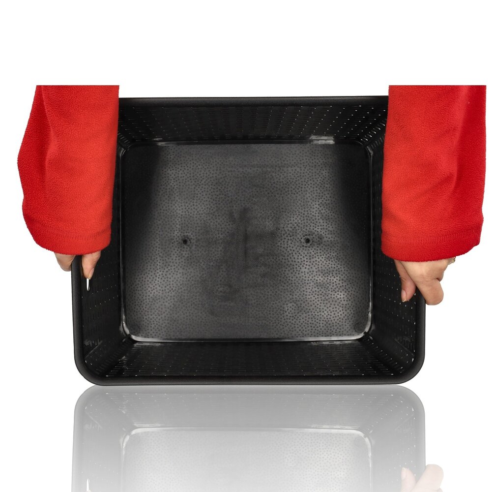 Discountershop Opbergmand Keukenkast en Kledingkast - 4-Delige Opbergdoos en Opbergbox – Manden en Bakken Voor Opslag - Mandjes Riet Opbergmand Speelgoed