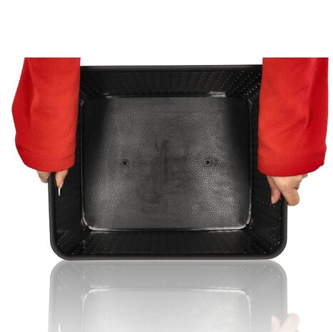 Discountershop Opbergmand Keukenkast en Kledingkast - 4-Delige Opbergdoos en Opbergbox – Manden en Bakken Voor Opslag - Mandjes Riet Opbergmand Speelgoed