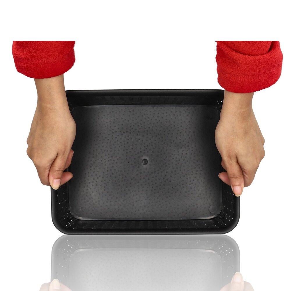 Discountershop Opbergmand Keukenkast en Kledingkast - 4-Delige Opbergdoos en Opbergbox – Manden en Bakken Voor Opslag - Mandjes Riet Opbergmand Speelgoed