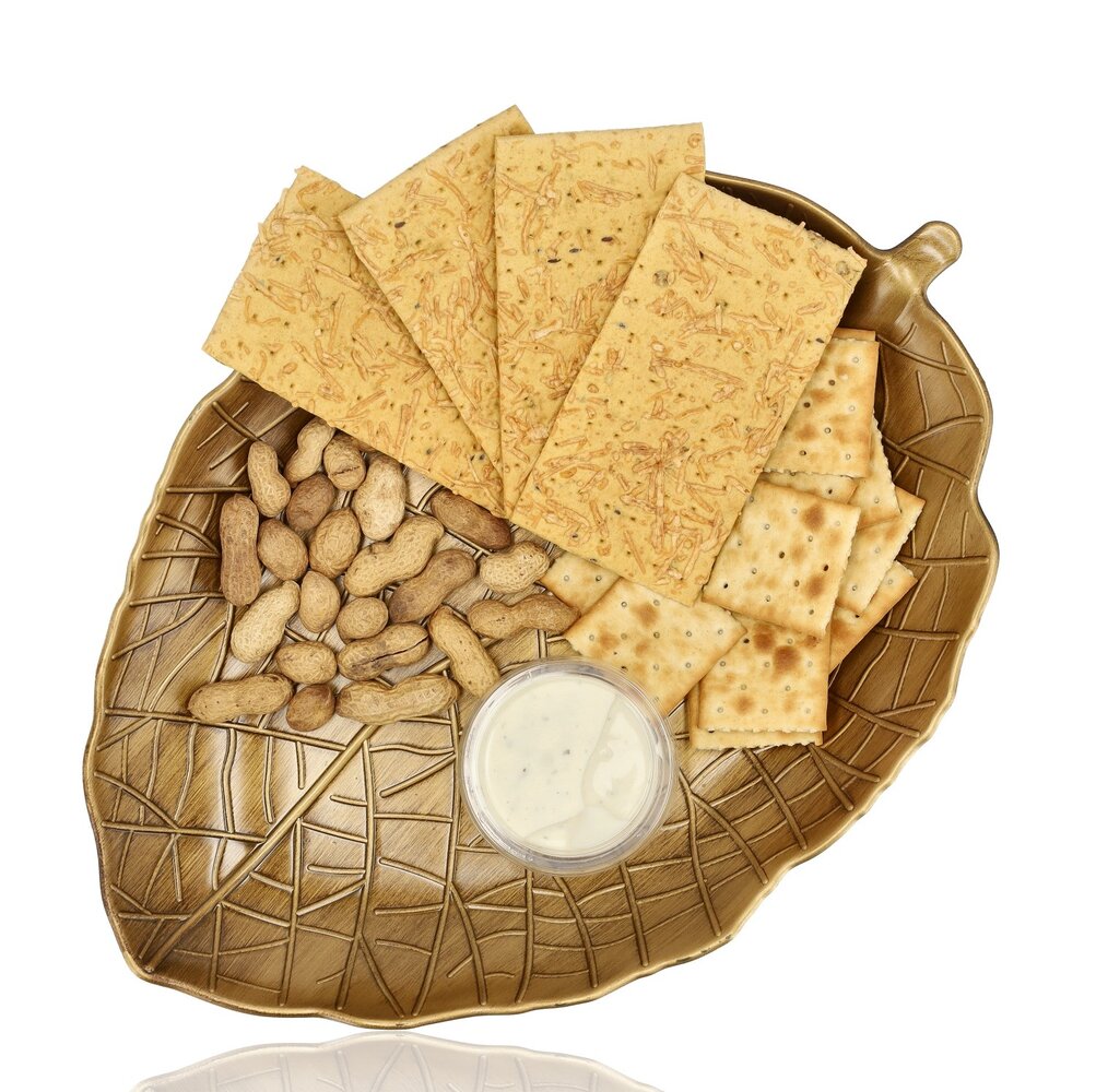 Discountershop Onderbord Kaarsenplateau – Groot Dienblad – Schaal Decoratie en Plateau voor Kaarsen – Serveerplank voor Tafeldecoratie – Decoratie Schaal en Fruitschaal