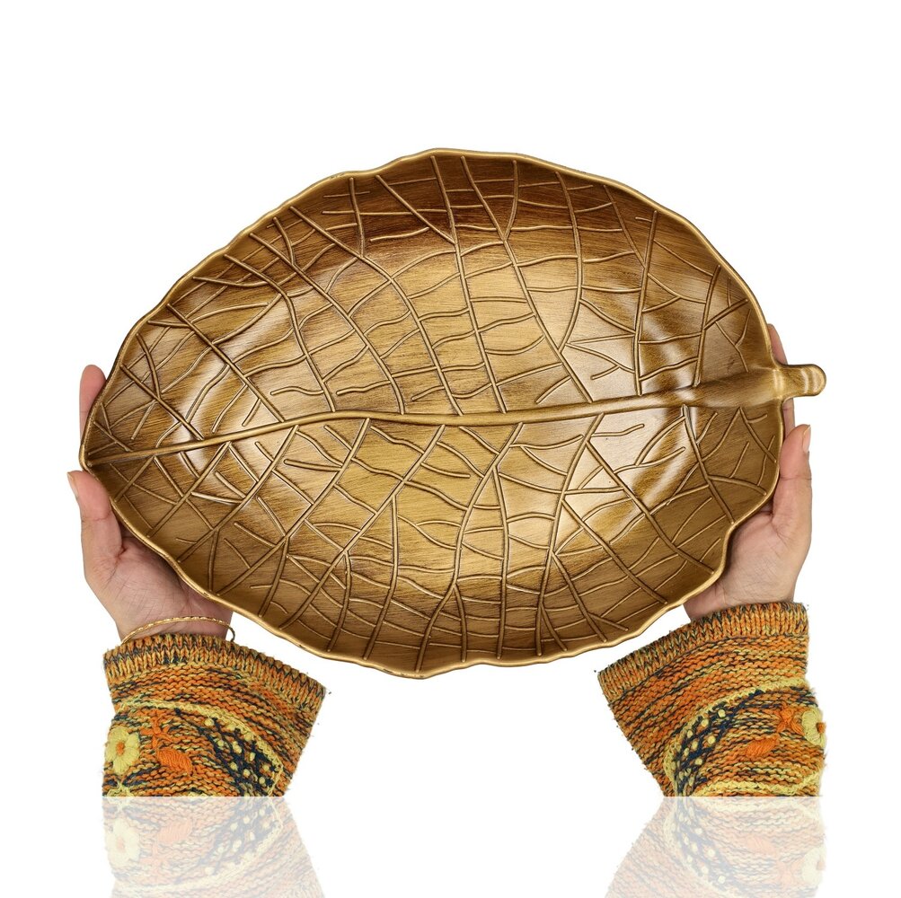 Discountershop Onderbord Kaarsenplateau – Groot Dienblad – Schaal Decoratie en Plateau voor Kaarsen – Serveerplank voor Tafeldecoratie – Decoratie Schaal en Fruitschaal