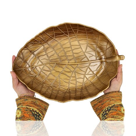 Discountershop Large Decorative Tray - Candle Tray Centerpiece – Bowl & Plateau for Candles – Serving Board for Table Décor – Decorative Bowl and Fruit Bowl Discountershop Large Decorative Tray - Candle Tray Centerpiece – Bowl & Plateau for Candles – Serving Board for Table Décor – Decorative Bowl and Fruit Bowl