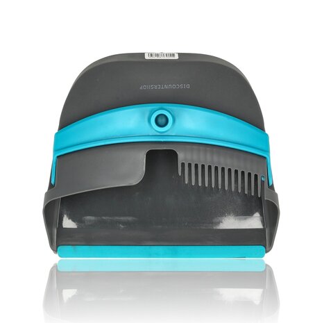 Discountershop Dustpan and Brush Set with Long Handle 90 cm – Indoor & Outdoor Broom Set