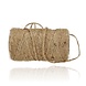 Discountershop Jute Touw 2x 65 Meter – Natuurlijk Bruin Bindtouw – Dik Jute Touw voor Knutselen, Tuin, Decoratie en Verpakking