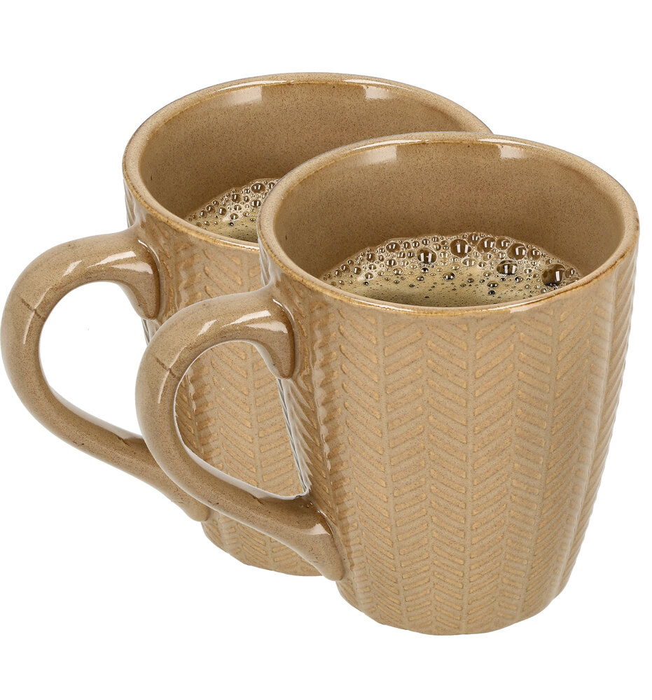 Discountershop Koffiekopje 200ml Keramisch – Koffiemok met Oor – Aardewerk Koffiebeker voor Koffie, Espresso & Cappuccino Discountershop Koffiekopje 200ml Keramisch – Koffiemok met Oor – Aardewerk Koffiebeker voor Koffie, Espresso & Cappuccino