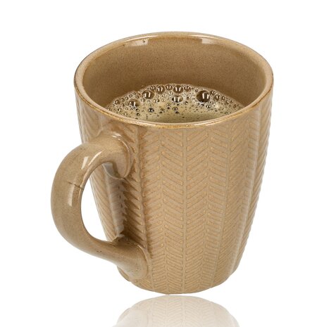 Discountershop Koffiekopje 200ml Keramisch – Koffiemok met Oor – Aardewerk Koffiebeker voor Koffie, Espresso & Cappuccino Discountershop Koffiekopje 200ml Keramisch – Koffiemok met Oor – Aardewerk Koffiebeker voor Koffie, Espresso & Cappuccino