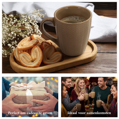 Discountershop Koffiekopje 200ml Keramisch – Koffiemok met Oor – Aardewerk Koffiebeker voor Koffie, Espresso & Cappuccino Discountershop Koffiekopje 200ml Keramisch – Koffiemok met Oor – Aardewerk Koffiebeker voor Koffie, Espresso & Cappuccino