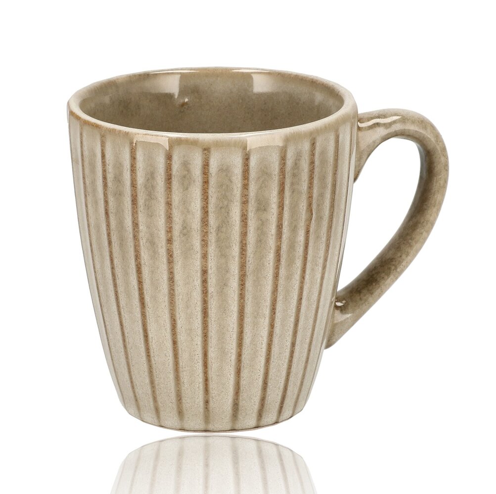 Discountershop Ceramic Coffee Mug with Handle 200ml – Stoneware Coffee Cup for Espresso & Coffee