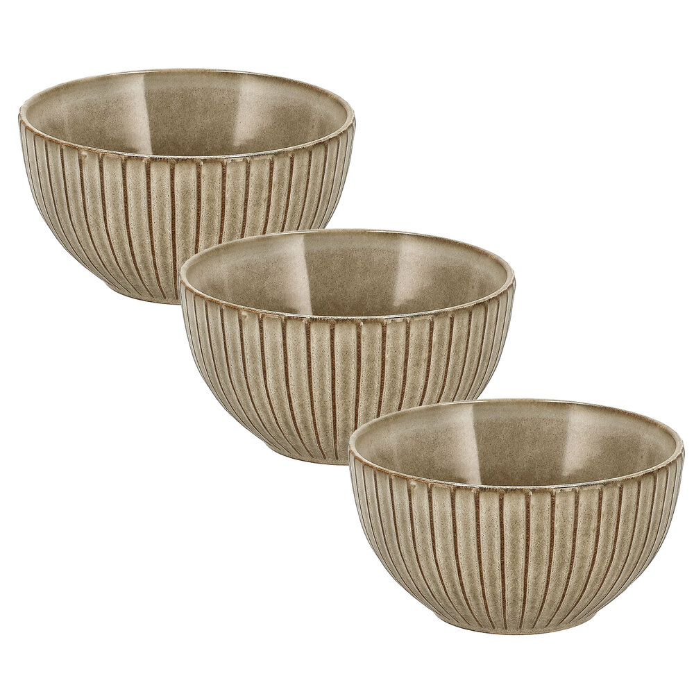 Discountershop Soepkommen Zonder Oor - Aardewerk Kommen 14 cm – Ramen Kom – Serveerkom, Slakom, Mengkom, Fruitschaal voor Soep, Noodles, Ontbijt of Salade