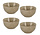 Soup Bowls Set - Without Handle – Stoneware Bowls 14 cm – Ramen Bowl – Serving Bowl, Salad Bowl, Mixing Bowl, Fruit Bowl for Soup, Noodles, Breakfast or Salad