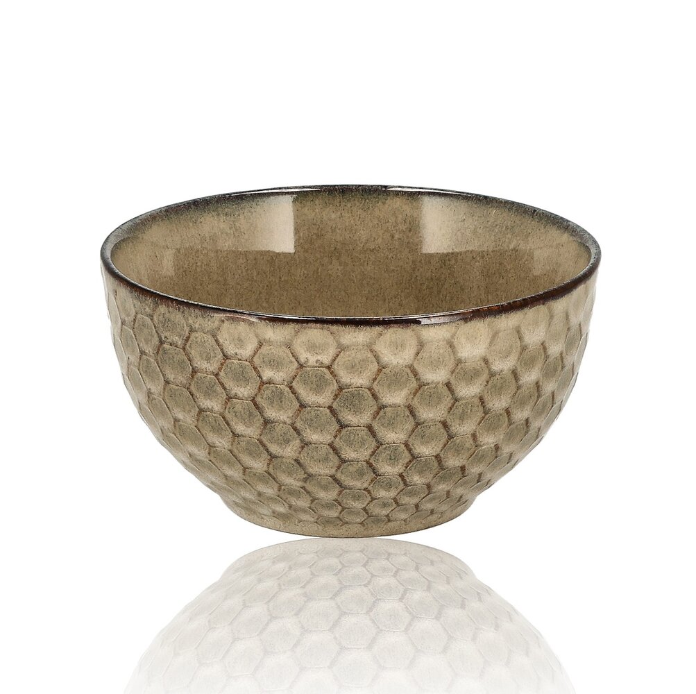 Discountershop Soepkommen Set – Ø14 cm – Aardewerk Ramen Kommen Zonder Oor – Schalen en Kommen voor Soep, Noodles, Salade, Ontbijt en Fruitschaal – Vaatwasser Veilig