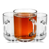 Discountershop Tea Glasses 230 ml with Handle – Glass Tea Mugs for Tea, Coffee and Hot Drinks – Tea Glasses and Coffee Cups Discountershop Tea Glasses 230 ml with Handle – Glass Tea Mugs for Tea, Coffee and Hot Drinks – Tea Glasses and Coffee Cups