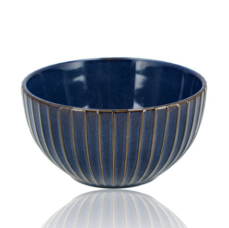 Discountershop Ramen Bowl Set – Ø14 cm – Stoneware Soup Bowls Without Handle – Bowls for Soup, Noodles, Salad, Breakfast and Snacks