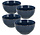 Soup Bowls Ø14 cm – Dinnerware Set Without Handle – Ramen Bowl Set – Use as Serving Bowls and Fruit Bowl