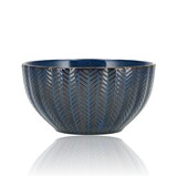 Discountershop Stoneware Ramen Bowl Ø14 cm – Ceramic Soup Bowls Without Handle with Herringbone Pattern – Noodle, Breakfast & Salad Bowl Discountershop Stoneware Ramen Bowl Ø14 cm – Ceramic Soup Bowls Without Handle with Herringbone Pattern – Noodle, Breakfast & Salad Bowl