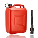 Discountershop 10 Liter Red Jerry Can – UN Approved Fuel Container for Petrol and Diesel – Plastic Fuel Tank with Long Spout and Pouring Hose – Fuel Can for Car, Boat, Camper and Garden Machinery Discountershop 10 Liter Red Jerry Can – UN Approved Fuel Container for Petrol and Diesel – Plastic Fuel Tank with Long Spout and Pouring Hose – Fuel Can for Car, Boat, Camper and Garden Machinery