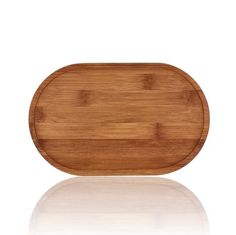 Discountershop Black Fruit Bowl – 2-Tier Metal & Wood Fruit Basket with Wooden Serving Board – Tiered Stand / Decorative Food Stand