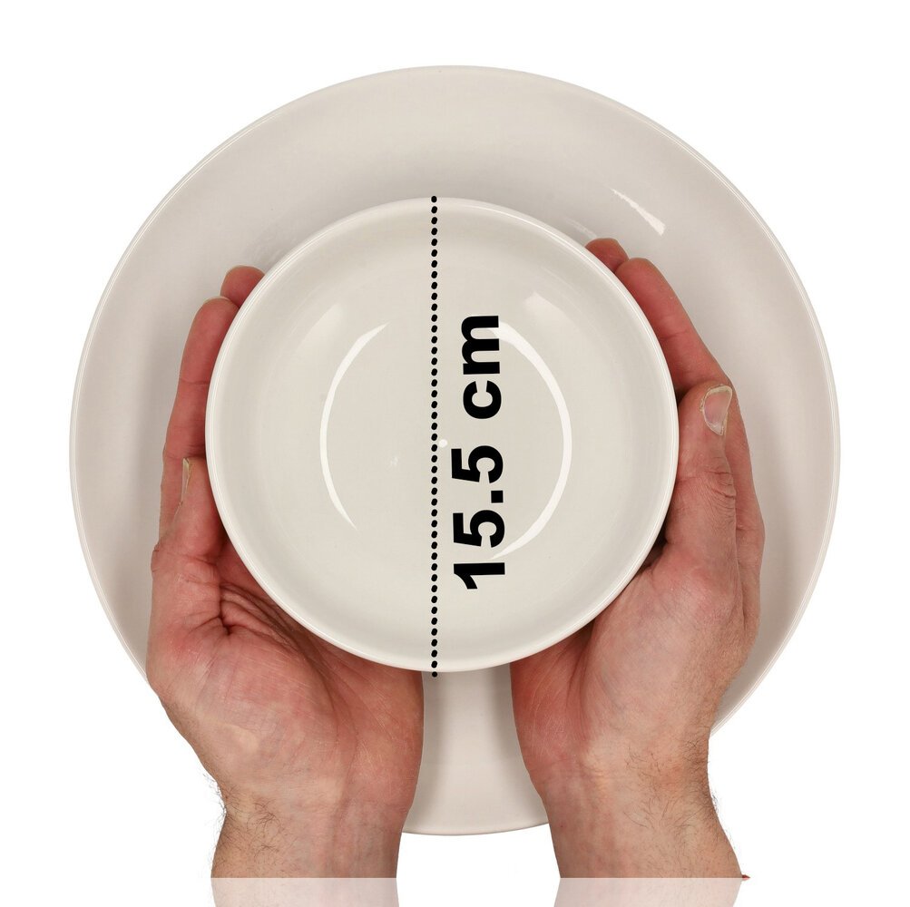 Discountershop 16-Piece White Dinnerware Set – Porcelain Dinner Set for 4 People – Complete Tableware Set with Dinner Plates, Salad Plates, Bowls and Mugs – Microwave and Dishwasher Safe