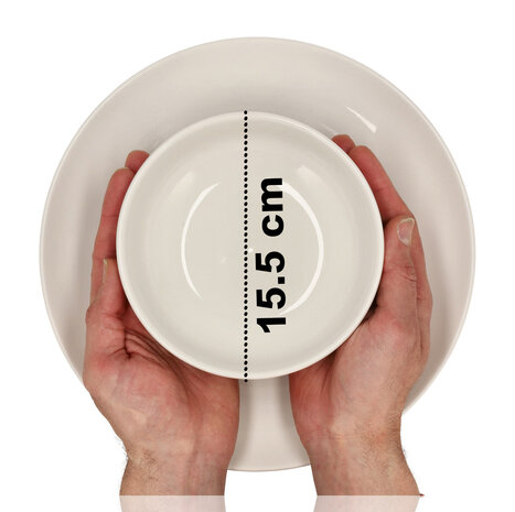 Discountershop 16-Piece White Dinnerware Set – Porcelain Dinner Set for 4 People – Complete Tableware Set with Dinner Plates, Salad Plates, Bowls and Mugs – Microwave and Dishwasher Safe