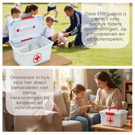 EHBO EHBO Koffer 41-Delig – Complete Verbanddoos met Dressing 60x80 cm, Driekante Doek, Wondkompressen en Reddingsdeken – Voor Thuis, Auto en Bedrijf EHBO EHBO Koffer 41-Delig – Complete Verbanddoos met Dressing 60x80 cm, Driekante Doek, Wondkompressen en Reddingsdeken – Voor Thuis, Auto en Bedrijf