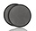 Dinner Plate Set – Matte Black Plates 26.3 cm Ceramic – Round Dinner Plates with Raised Edge – Tableware for Hospitality, Restaurants