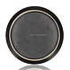 Discountershop Ceramic Breakfast Plates Black Ø20 cm – Cake Plates & Dessert Plates, Dishwasher & Microwave Safe Tableware