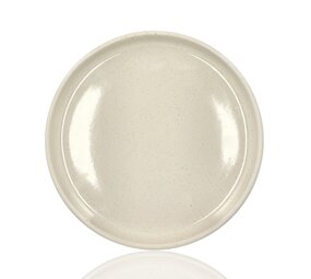 Discountershop Ontbijtborden & Gebaksbordjes Keramiek Ø20 cm – Crème Dessertborden, Vaatwasser- en Magnetronbestendig Servies voor Keuken