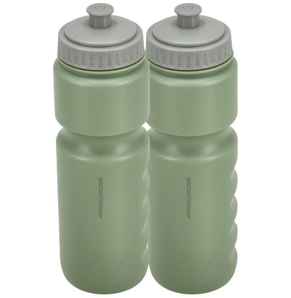 Discountershop Bidon 750 ml – Fiets Bidon en Sportfles – BPA-vrij – Geschikt voor Fietsen en Fitness – Waterfles voor Wielrennen en Training – Mintgroen