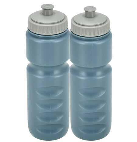 Discountershop Fiets Bidon 750ml BPA-vrij – Sportdrankfles voor Wielrennen, MTB en Fitness, Fietsbidon Zonder Plastic Smaak – Sky Blauw