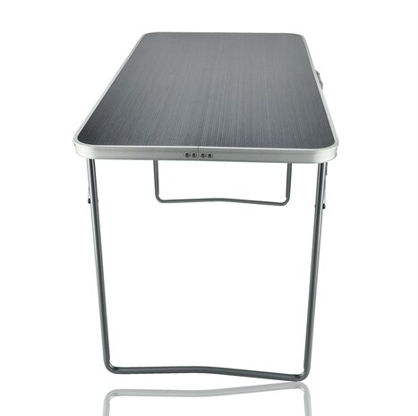 Discountershop Klaptafel 120x60 cm – Opvouwbare Campingtafel voor Buiten – Inklapbare Tuintafel met Handvat voor 3-4 Personen