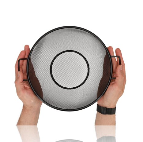 Discountershop Vergiet en Zeef - RVS Ø31cm met Handvatten + Zeef Ø13cm – Set van 2 Roestvrijstalen Keukengerei voor Pasta, Rijst, Groente & Thee Discountershop Vergiet en Zeef - RVS Ø31cm met Handvatten + Zeef Ø13cm – Set van 2 Roestvrijstalen Keukengerei voor Pasta, Rijst, Groente & Thee