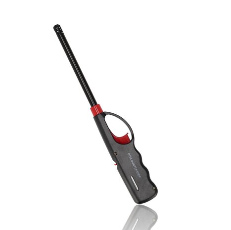 Discountershop Beste BBQ Aansteker 27cm Windproof – Lange Hervulbare Gasaansteker met Kinderbescherming voor BBQ, Kaarsen & Open Haard