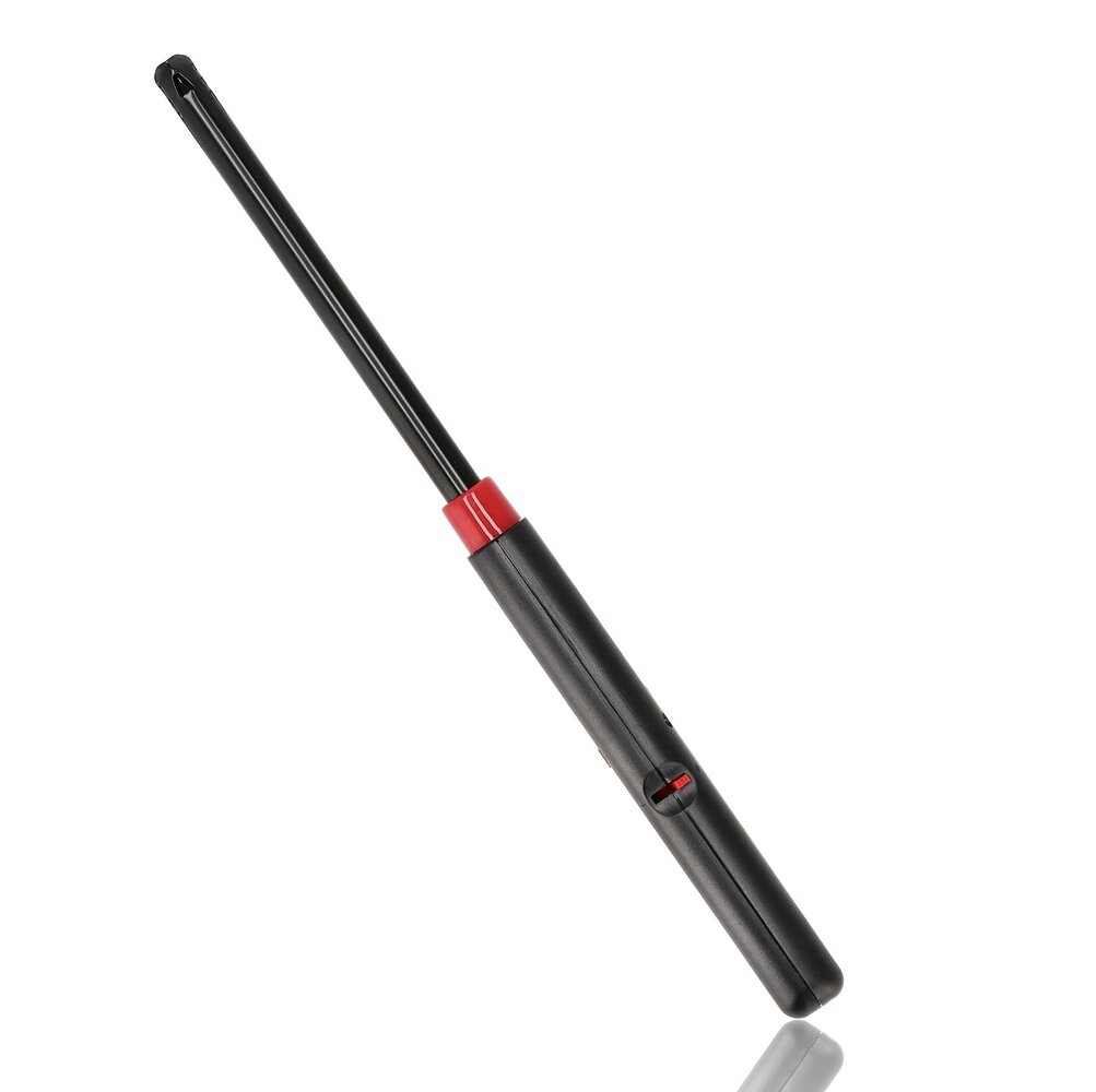 Discountershop Best BBQ Lighter 27cm Windproof – Long Refillable Gas Lighter with Child Safety for BBQ, Candles & Fireplace