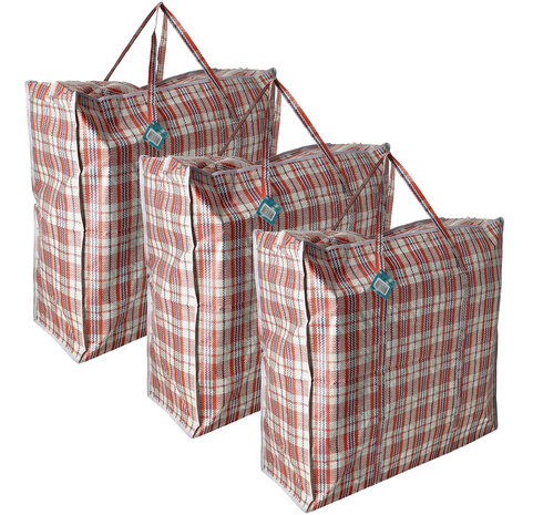 Discountershop Storage Bag 120L with Zipper – XXL Storage Bag for Clothes, Duvets, Bedding & Moving – Large Foldable Storage Organizer