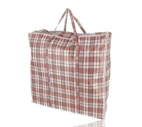 Discountershop Opbergtas 120L met Rits – XXL Opbergzak voor Kleding, Dekbedden, Beddengoed & Verhuizen – Grote Opvouwbare Opbergtas