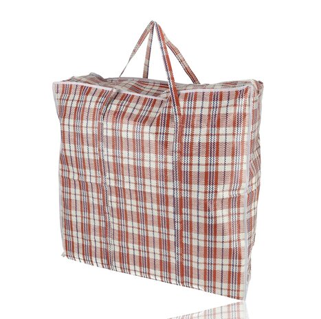 Discountershop Storage Bag 120L with Zipper – XXL Storage Bag for Clothes, Duvets, Bedding & Moving – Large Foldable Storage Organizer