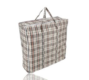 Discountershop Storage Bag 120L with Zipper – XXL Storage Bag for Clothes, Duvets, Bedding & Moving – Large Foldable Storage Bag