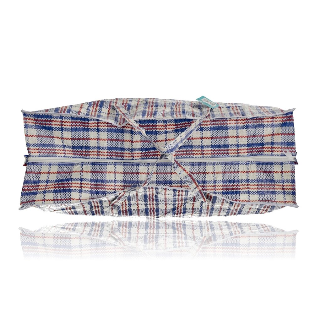 Discountershop Opbergtas 120L met Rits – Extra Grote Opbergzak voor Kleding, Dekbedden & Verhuizen – XXL Opvouwbare Opbergtas Discountershop Opbergtas 120L met Rits – Extra Grote Opbergzak voor Kleding, Dekbedden & Verhuizen – XXL Opvouwbare Opbergtas