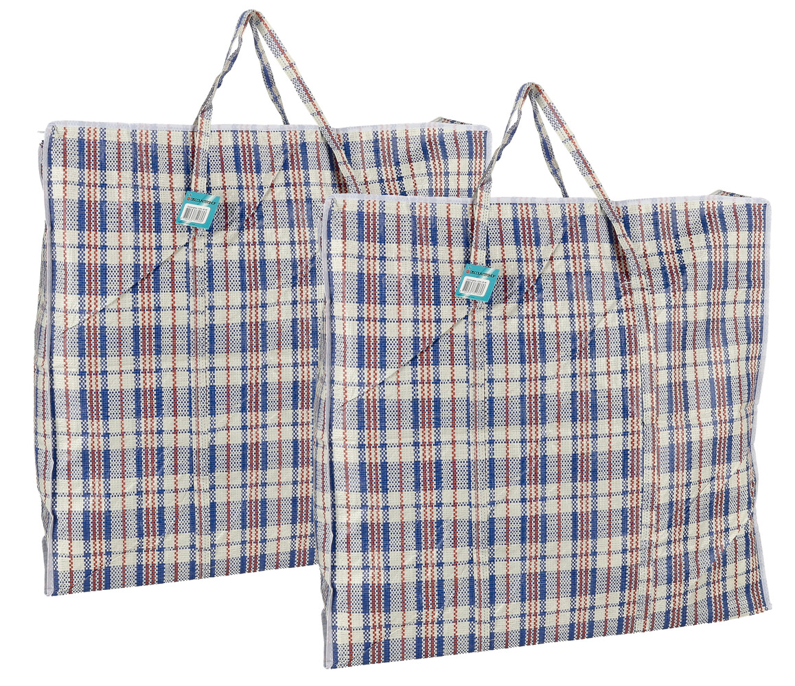 Discountershop Storage Bag 120L with Zipper – Extra Large Storage Bag for Clothing, Duvets & Moving – XXL Foldable Storage Bag